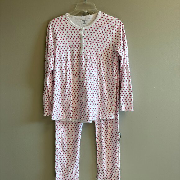 Roller Rabbit White & Red Heart Pajama Set - Picture 1 of 6